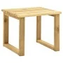 Tumbona de jardín con mesa y cojín de madera de pino impregnada von , Liegen - Ref: Foro24-3065870, Preis: 139,85 €, Rabatt: %