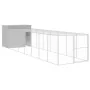Caseta perros corral acero galvanizado gris claro 214x865x181cm von , Hundehütten - Ref: Foro24-3189140, Preis: 810,47 €, Rab...