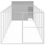 Caseta perros corral acero galvanizado gris claro 214x865x181cm de , Casetas para perros - Ref: Foro24-3189128, Precio: 751,5...