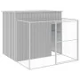 Caseta perros corral acero galvanizado gris claro 214x253x181cm von , Hundehütten - Ref: Foro24-3189137, Preis: 412,13 €, Rab...