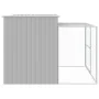 Caseta perros corral acero galvanizado gris claro 214x253x181cm von , Hundehütten - Ref: Foro24-3189137, Preis: 412,13 €, Rab...