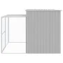 Caseta perros corral acero galvanizado gris claro 214x253x181cm von , Hundehütten - Ref: Foro24-3189137, Preis: 412,13 €, Rab...