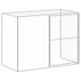 Caseta perros corral acero galvanizado gris claro 214x253x181cm von , Hundehütten - Ref: Foro24-3189137, Preis: 412,13 €, Rab...