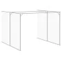 Caseta perros con corral acero galvanizado gris 214x661x181 cm von , Hundehütten - Ref: Foro24-3189121, Preis: 639,73 €, Raba...