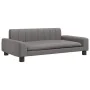 Sofá para niños de cuero sintético gris 90x53x30 cm de , Mobiliario para bebés y niños pequeños - Ref: Foro24-3196266, Precio...