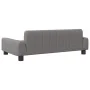 Sofá para niños de cuero sintético gris 90x53x30 cm de , Mobiliario para bebés y niños pequeños - Ref: Foro24-3196266, Precio...
