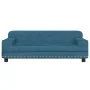 Sofá para niños de terciopelo azul 90x53x30 cm by , Baby and Toddler Furniture - Ref: Foro24-3196279, Price: 93,58 €, Discoun...