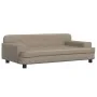 Sofá para niños de cuero sintético capuchino 90x53x30 cm de , Mobiliario para bebés y niños pequeños - Ref: Foro24-3196291, P...