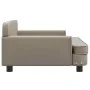 Sofá para niños de cuero sintético capuchino 90x53x30 cm de , Mobiliario para bebés y niños pequeños - Ref: Foro24-3196291, P...