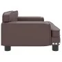 Sofá para niños de cuero sintético marrón 70x45x30 cm by , Baby and Toddler Furniture - Ref: Foro24-3196302, Price: 83,70 €, ...