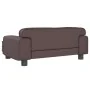 Sofá para niños de cuero sintético marrón 70x45x30 cm by , Baby and Toddler Furniture - Ref: Foro24-3196302, Price: 83,70 €, ...