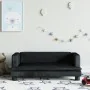 Sofá para niños de terciopelo negro 80x45x30 cm by , Baby and Toddler Furniture - Ref: Foro24-3196309, Price: 81,59 €, Discou...