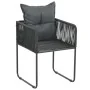 Set de comedor de jardín de 9 piezas PVC ratán negro de , Conjuntos de jardín - Ref: Foro24-3060099, Precio: 791,97 €, Descue...