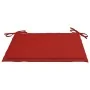 Sillas de jardín 2 unidades con cojines rojo madera de teca von , Gartenstühle - Ref: Foro24-3062214, Preis: 257,61 €, Rabatt: %