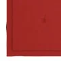 Sillas de jardín 2 unidades con cojines rojo madera de teca von , Gartenstühle - Ref: Foro24-3062214, Preis: 257,61 €, Rabatt: %