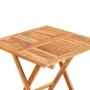 Set de bistró 3 pzas con cojines rojos madera maciza teca by , Garden sets - Ref: Foro24-3063231, Price: 200,47 €, Discount: %