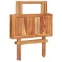 Set de bistró 3 pzas con cojines rojos madera maciza teca by , Garden sets - Ref: Foro24-3063231, Price: 200,47 €, Discount: %