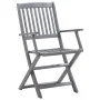 Sillas de jardín plegables 2 uds cojines madera maciza acacia von , Gartenstühle - Ref: Foro24-3064488, Preis: 122,89 €, Raba...