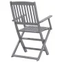 Sillas de jardín plegables 2 uds cojines madera maciza acacia von , Gartenstühle - Ref: Foro24-3064488, Preis: 122,89 €, Raba...