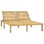Tumbona doble y cojines rojo tinto madera pino impregnada von , Liegen - Ref: Foro24-3065885, Preis: 215,91 €, Rabatt: %