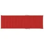 Tumbona doble y cojines rojo tinto madera pino impregnada von , Liegen - Ref: Foro24-3065885, Preis: 215,91 €, Rabatt: %