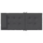 Cojines de silla respaldo alto 4 uds tela Oxford gris antracita de , Cojines para sillas y sofás - Ref: Foro24-361875, Precio...