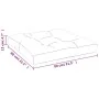 Cojín para palés tela multicolor 80x80x12 cm de , Cojines para sillas y sofás - Ref: Foro24-360508, Precio: 37,17 €, Descuent...
