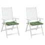 Cojines de silla 2 uds tela estampado de hojas 50x50x3 cm by , Cushions for chairs and sofas - Ref: Foro24-361089, Price: 27,...