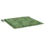 Cojines de silla 2 uds tela estampado de hojas 50x50x3 cm by , Cushions for chairs and sofas - Ref: Foro24-361089, Price: 27,...