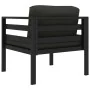 Sofás centrales 2 unidades con cojines aluminio gris antracita by , Modular outdoor sofas - Ref: Foro24-318313, Price: 449,19...