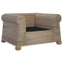 Sillón con cojines ratán natural von , Sessel - Ref: Foro24-283072, Preis: 381,88 €, Rabatt: %