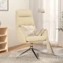 Sillón de relax de tela color crema by , Armchairs - Ref: Foro24-341132, Price: 111,21 €, Discount: %