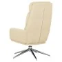 Sillón de relax de tela color crema by , Armchairs - Ref: Foro24-341132, Price: 111,21 €, Discount: %