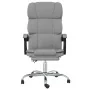 Silla de oficina reclinable de tela gris claro by , Office chairs - Ref: Foro24-349627, Price: 114,20 €, Discount: %