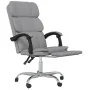 Silla de oficina reclinable de tela gris claro by , Office chairs - Ref: Foro24-349627, Price: 114,20 €, Discount: %