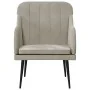 Sillón de terciopelo gris claro 63x76x80 cm by , Armchairs - Ref: Foro24-351454, Price: 98,91 €, Discount: %