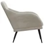 Sillón de terciopelo gris claro 63x76x80 cm by , Armchairs - Ref: Foro24-351454, Price: 98,91 €, Discount: %