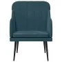 Sillón de terciopelo azul 63x76x80 cm von , Sessel - Ref: Foro24-351463, Preis: 91,43 €, Rabatt: %