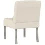 Silla tapizada con botones lino by , Easy chairs - Ref: Foro24-352462, Price: 85,64 €, Discount: %