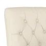 Silla tapizada con botones lino by , Easy chairs - Ref: Foro24-352462, Price: 85,64 €, Discount: %