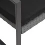 Banco jardín 2 plazas cojines PP aspecto de ratán gris oscuro de , Bancos de jardín - Ref: Foro24-360211, Precio: 111,31 €, D...