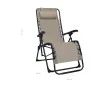 Tumbona plegable de textilene gris taupe de , Tumbonas - Ref: Foro24-47901, Precio: 99,01 €, Descuento: %