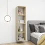 Armario pared 4 ud madera contrachapada blanco roble 37x37x37cm von , Regale und Regale - Ref: Foro24-805461, Preis: 94,46 €,...
