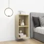 Armario de pared 2 uds madera contrachapada roble 37x37x37 cm by , Shelves and shelves - Ref: Foro24-805454, Price: 60,44 €, ...