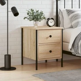 Mesita de noche madera de ingeniería roble Sonoma 40x42x50 cm von , Nachttische - Ref: Foro24-825985, Preis: 66,60 €, Rabatt: %