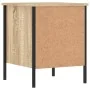 Mesita de noche madera de ingeniería roble Sonoma 40x42x50 cm de , Mesitas de noche - Ref: Foro24-825985, Precio: 66,54 €, De...