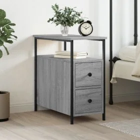 Mesita de noche madera de ingeniería gris Sonoma 30x60x60 cm von , Nachttische - Ref: Foro24-826069, Preis: 59,82 €, Rabatt: %