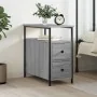 Mesita de noche madera de ingeniería gris Sonoma 30x60x60 cm de , Mesitas de noche - Ref: Foro24-826069, Precio: 59,81 €, Des...