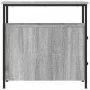 Mesita de noche madera de ingeniería gris Sonoma 30x60x60 cm de , Mesitas de noche - Ref: Foro24-826069, Precio: 59,81 €, Des...