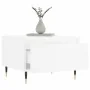 Mesa de centro madera de ingeniería blanco brillo 50x46x35 cm de , Mesas de centro - Ref: Foro24-830848, Precio: 40,16 €, Des...
